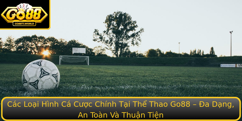 Cac Loai Hinh Ca Cuoc Chinh Tai The Thao Go88 A Dang An Toan Va Thuan Tien